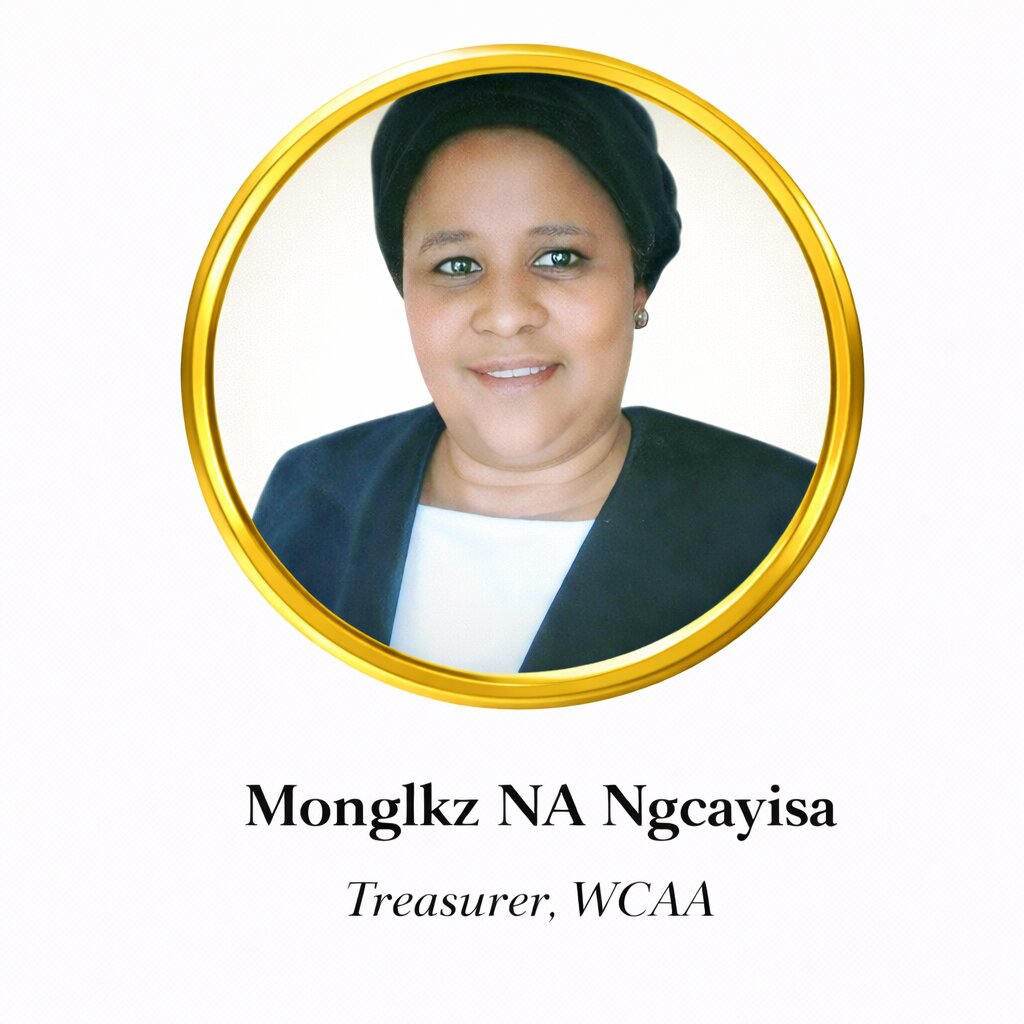 Monglkz NA Ngcayisa, Treasurer of the WCAA